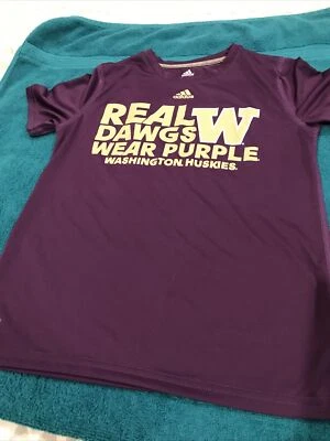 Girls Asia’s University Washington T-Shirt Size  M 10-12 - Image 1 of 4