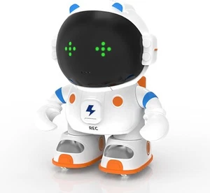 Robot Toy for Boys and Girls, Rechargeable Smart Robots with Voice Control, Touc - Picture 1 of 7
