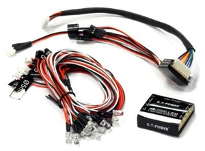 G.T. Power 4-Channel LED Lighting System for Custom 1/14 Semi-Tractor Truck - Picture 1 of 1