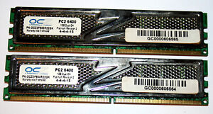2 GB (2 x 1GB) DDR2-RAM  PC2-6400U CL4 Platinum Revision 2  'OCZ OCZ2P800R22GK'