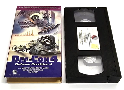 Def-Con 4 VHS 1985 Lenore Zann New World Video - Image 1 of 4