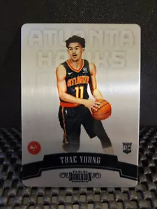 2018-19 Trae Young METAL Dominion /199 #130 Rookie Mint Grade This - Picture 1 of 5