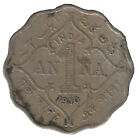 1910 British India 1 Anna Coin Edward VII