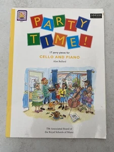 Party Time 17 Party Pieces for Cello and Piano Very Good Condition - Picture 1 of 6