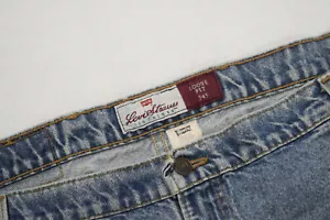 VTG Levi's 545 Loose Fit Tapered Denim Blue Jeans USA MADE Mens Size 50 x 32 BIG - Picture 1 of 11