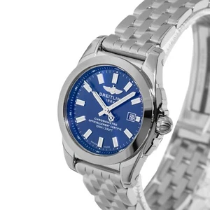Breitling Galactic NOS 29mm Stainless Steel Blue Index Dial W72348121C1A1 - Picture 1 of 10