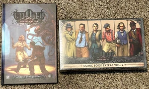 CMON Comics Cthulhu Death May Di Comic Book & Extras Vol 2 Kickstarter Exclusive - Picture 1 of 5