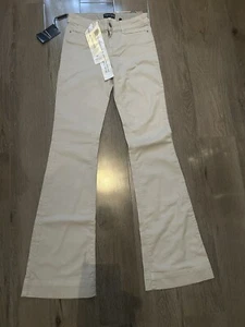 Emporio Armani Anne Flare Fit Regular Waist Slim Leg Flared On Bottom UK 6 - Picture 1 of 21