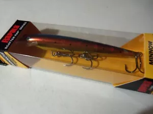 1 esca Rapala Scatter Rap Minnow SCRM11 GOL oro della Lapponia nuova con scatola - Foto 1 di 7