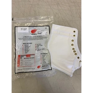 Swede-O Ankle Lok Support mit Strickzunge, XX Large Knöchelbandage weiß Verstauchung - Bild 1 von 8