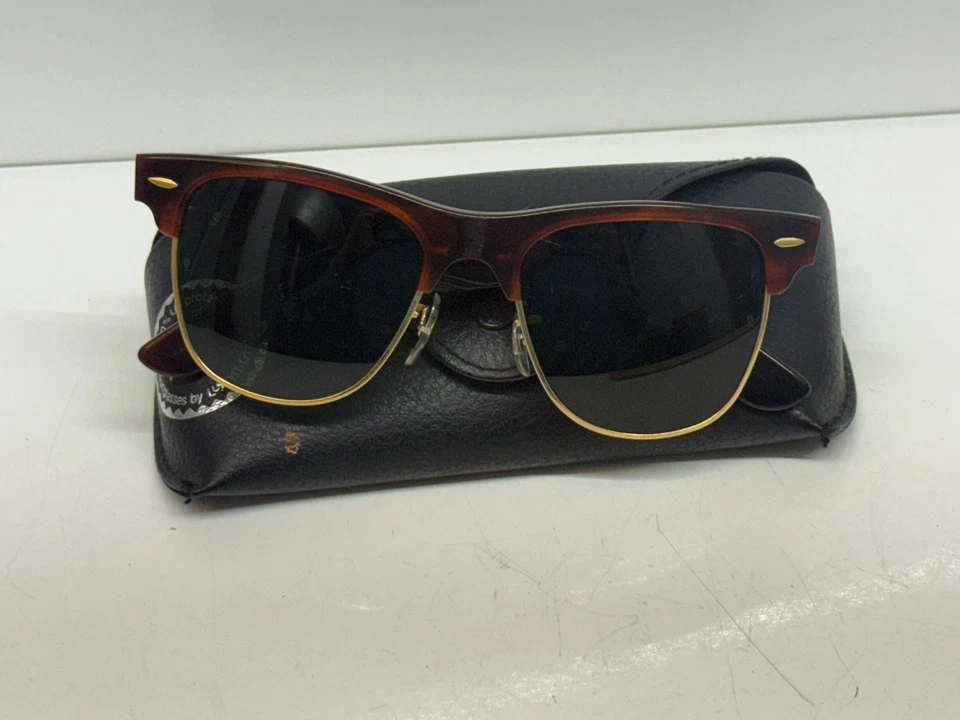 Gafas de sol Ray Ban B&L Wayfarer Max Tortoise hechas en EE. UU. Foto 1 de 4