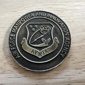 U S Air Force Manpower AND Innovation Agency Challenge Coin - Picture 1 of 14