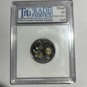 Amberish Toning 2000 S South Carolina State Quarter Clad Proof - Picture 1 of 4