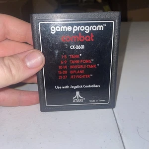 Combat CX-2601 - Atari 2600 - getestet & funktionsfähig - portofrei! - Bild 1 von 4