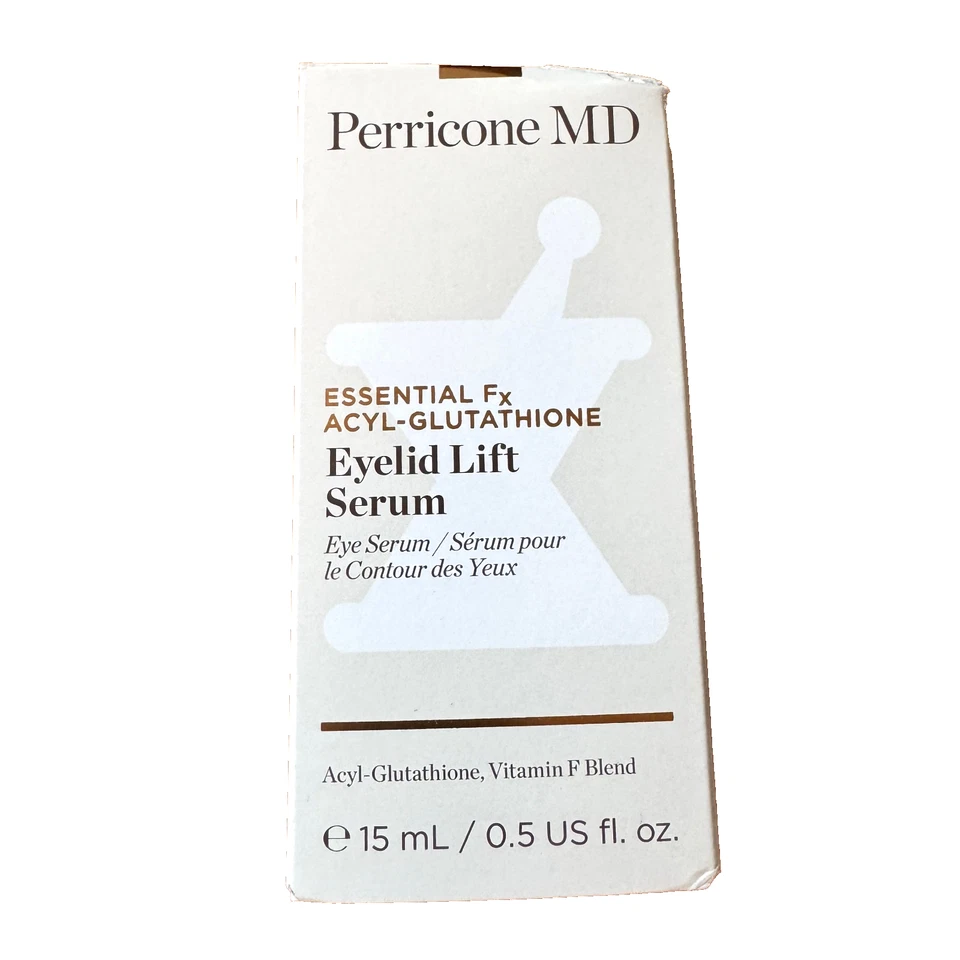 Perricone MD Essential Fx ацилглутатион сыворотка для подтяжки век 0,5 унц ДОСТАВКА БЕСПЛАТНО - Изображение 1 из 4