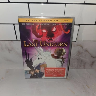 THE LAST UNICORN New Sealed DVD The Enchanted Edition Jeff Bridges Mia Farrow Foto 1 de 3