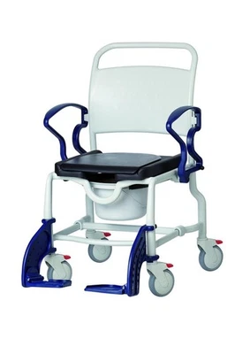 Duschrollstuhl Toilettenrollstuhl WC Rollstuhl Nachtstuhl Bad Rebotec New York