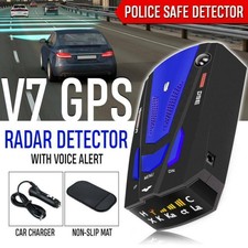 V7 Rilevatore radar auto 360 gradi 16 display a LED a banda anti rivelatore