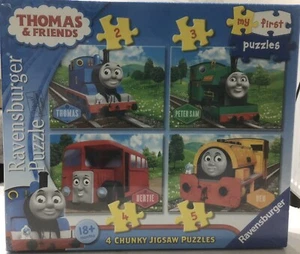 Ravensburger Thomas & Friends My First Puzzles - 4 Chunky Jigsaws Puzzles. 18+ - Picture 1 of 6