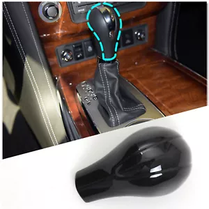 For Infiniti QX80 2013-2017 ABS Glossy Black Central Gear Shift Head Cover Trim - Picture 1 of 6
