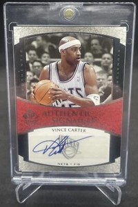 2005-06 UD SP Authentic Signature Edition Auto #AS-VC Vince Carter