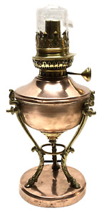 Pretty Small Lamp Oil Copper And Bronze Brassware 19th