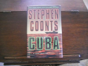 CUBA, Stephen Coonts, SIGNED, 1st/1st print 1999 HCDJ - Foto 1 di 4