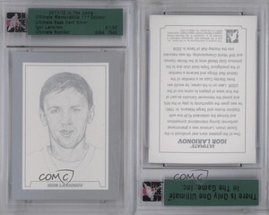 2011-12 ITG Ultimate Memorabilia 11th Edition Silver /62 Igor Larionov HOF