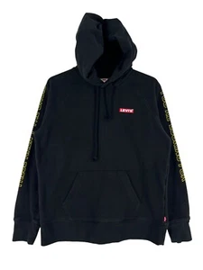 LEVI'S STRAUSS & CO Maglione Nero Con Cappuccio Donna Taglia XS - Foto 1 di 11