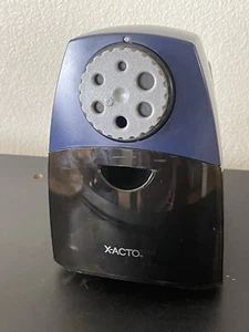 Sacapuntas eléctrico X-ACTO modelo 1675 aula azul con SmartStop - Imagen 1 de 4