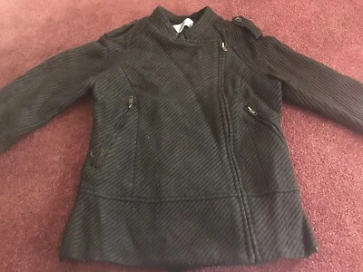 Abrigo de invierno Beth Bowley negro talla grande Foto 1 de 4