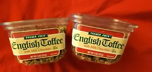 2 PACK TRADER JOE'S ENGLISH TOFFEE 8 OZ EACH - Picture 1 of 5