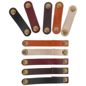 10 Pcs Cable Straps Tie Cord Organizer Holder Wire Keeper - Afbeelding 1 van 12