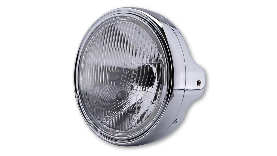 SHIN YO LTD Hauptscheinwerfer 7 Zoll M8x1.25 Motorrad-Lampe Motorrad-Licht Stahl - Bild 1 von 1