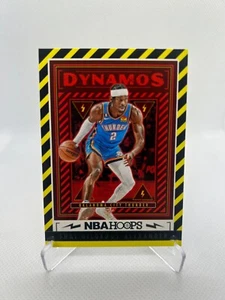 Shai Gilgeous-Alexander - 2023-24 Hoops Dynamos Insert #6 - OKC Thunder - Picture 1 of 2