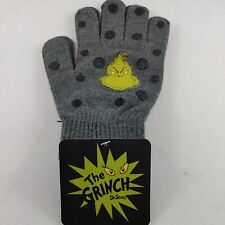 The Grinch Dr Seuss Mad Engine Gloves Grey One Size New a15