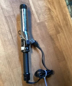 Conair Instant Heat Curling Iron 1-1/4" Silver / Black Hair Styling Curl  Tested - Picture 1 of 8