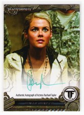 2012 Breygent SDCC TRANSFORMERS Rachael Taylor as Maggie Madsen Autograph Card