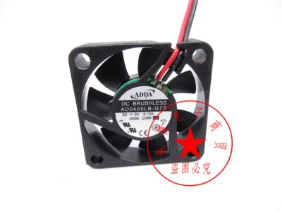 ADDA AD0405LB-G72 4010 4CM 5V 0.12A Ultra Quiet Double Ball Fan - Image 1 of 2