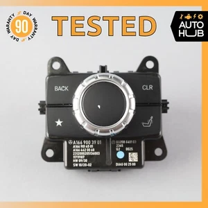 Interruptor de control estéreo de navegación consola central AMG 12-13 Mercedes W166 ML63 OEM - Imagen 1 de 10