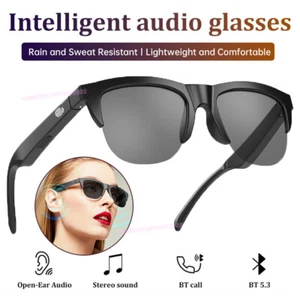 Polarized Sunglasses Headset Smart Glasses Wireless Bluetooth 5.3 Earphones Call - Bild 1 von 23