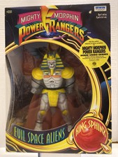 New 1994 Sealed Mighty Morphin Power Rangers Evil Space Aliens King Sphinx