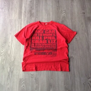 Vintage 2012 Shaun of the Dead Film Promo T-Shirt rot Erwachsene Größe M - Bild 1 von 4