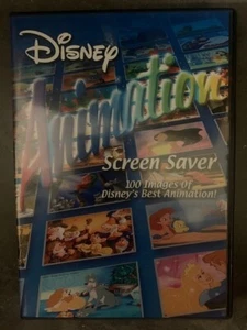 Disney Animation Screensaver (CD Rom Win/MAC) Over 100 Images Vintage- Excellent - Picture 1 of 1