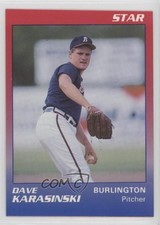 1989 Star Burlington Braves Dave Karasinski #11