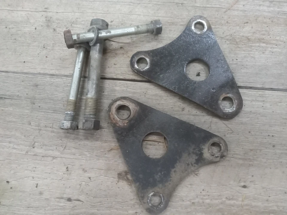 Honda XL 250 1972 soportes de motor delanteros XL250 Motosport OEM originales Foto 1 de 1