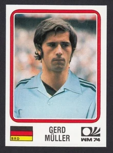 1994 Panini World Cup Story WM 74 #73 Gerd Muller, Allemagne de l'Ouest - Photo 1/2