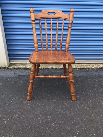 Tell City Chair Company Solid Oak Side Chair Cover