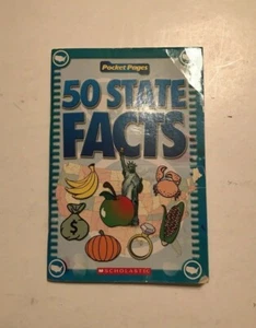Pocket Pages: 50 State Facts (Top That!, 2004) ~ US History Facts SMALL - Picture 1 of 9