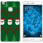 Case For Huawei P9 Lite Silicone Case Christmas X Mas M7 Cover